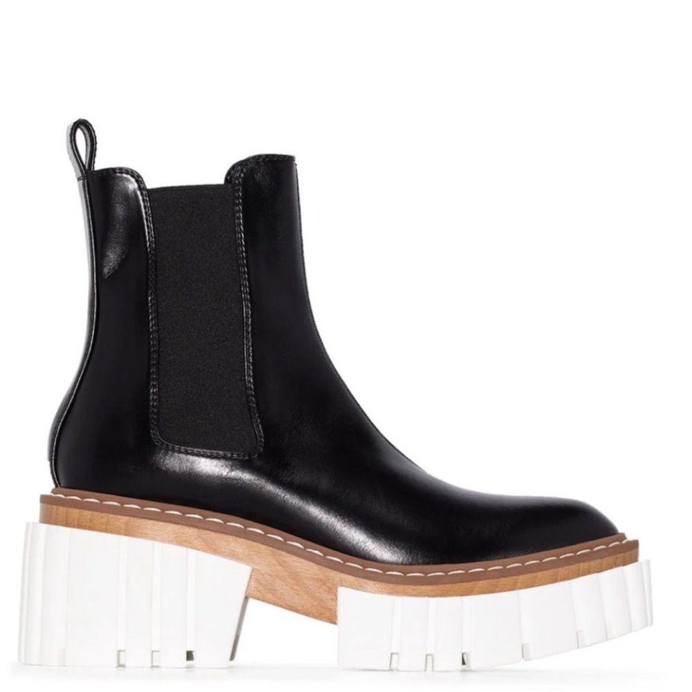 Stella McCartney Emilie Boots in Patent Alter Leather - Picture 4 of 11